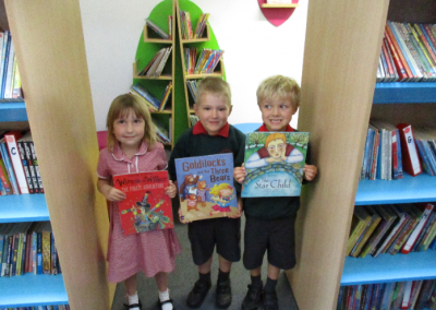 Library Time- We love our learning environment